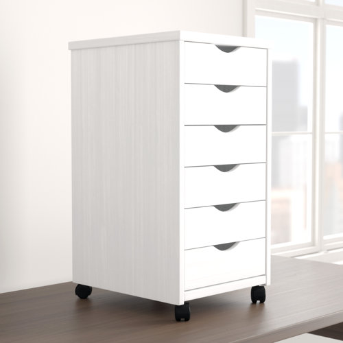 Rebrilliant 6 Drawer Rolling Storage Chest & Reviews Wayfair